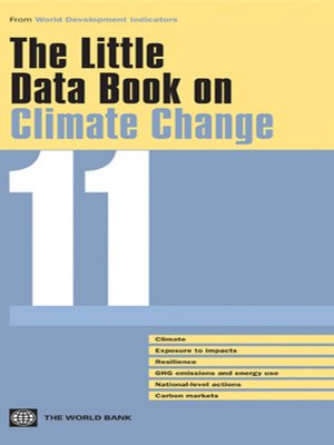 cover image of The Little Data Book on Climate Change 2011